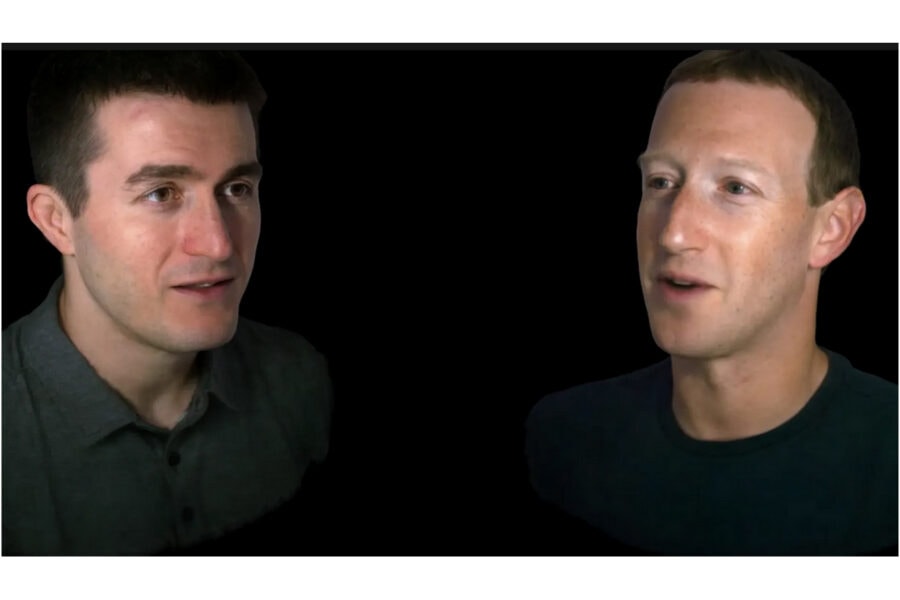 Марк Цукерберг дав інтерв’ю Лексу Фрідману у віртуальній реальності