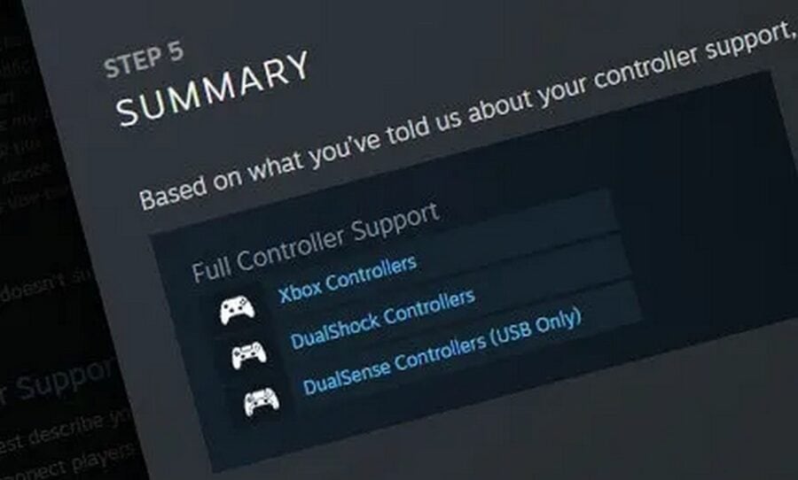 Steam will show compatibility of games with PlayStation controllers