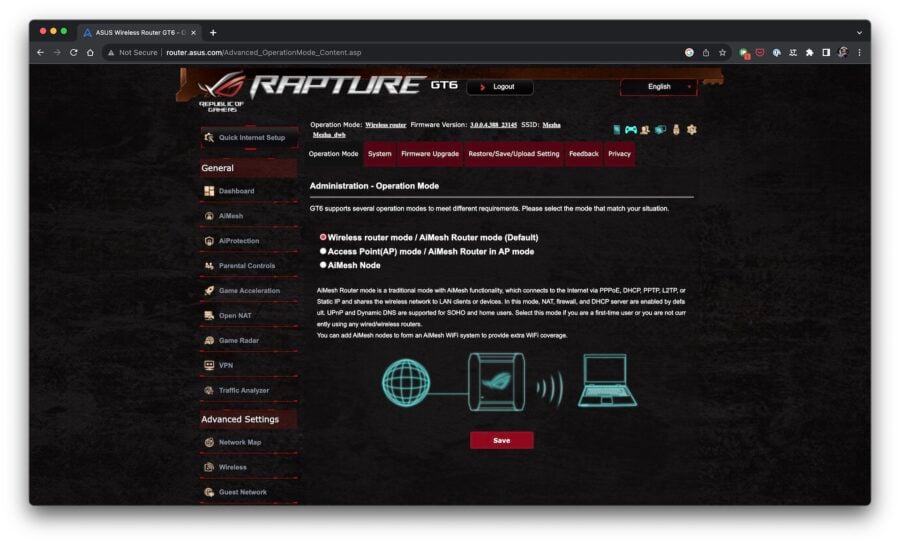 ASUS ROG Rapture GT6 gaming Mesh system review