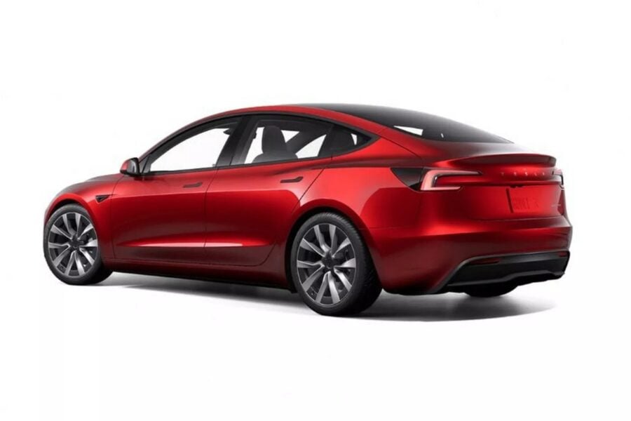 Представлено оновлений електромобіль Tesla Model 3