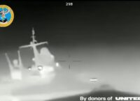 Ukrainian naval drones hit two Russian Vasiliy Bykov-class ships