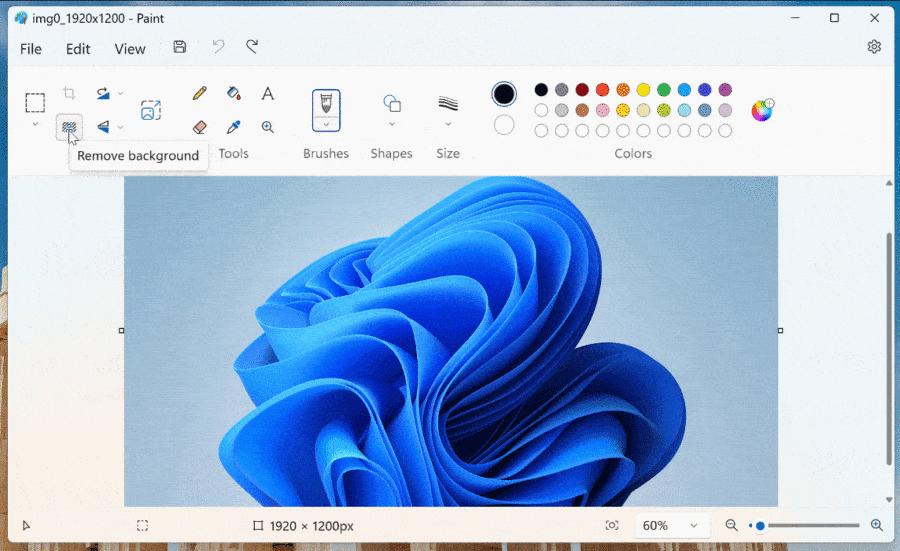 Microsoft will allow you to remove backgrounds in Paint on Windows 11, the tool is already being tested