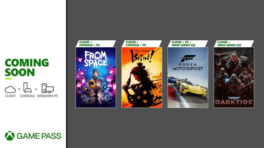 What games will be added to the Xbox Game Pass catalog in the coming days
