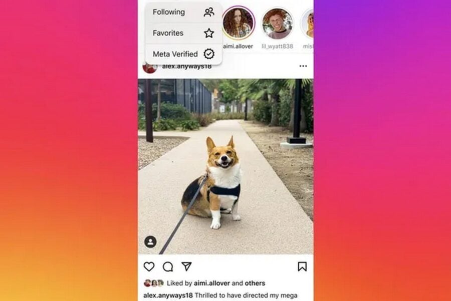 Instagram тестує стрічку, в якій будуть пости лише від підтверджених користувачів