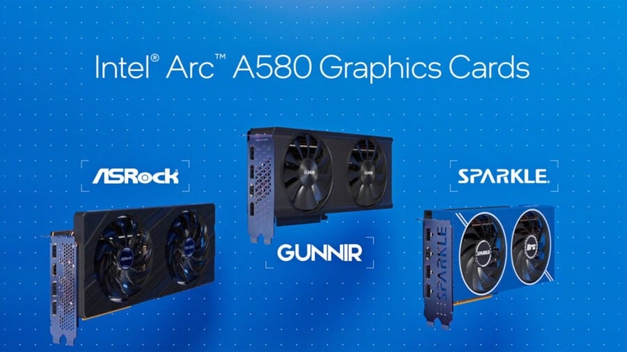Intel представила відеокарту Intel Arc A580 8 ГБ за $179. “Гроза авторитетів” у режимі Full HD?