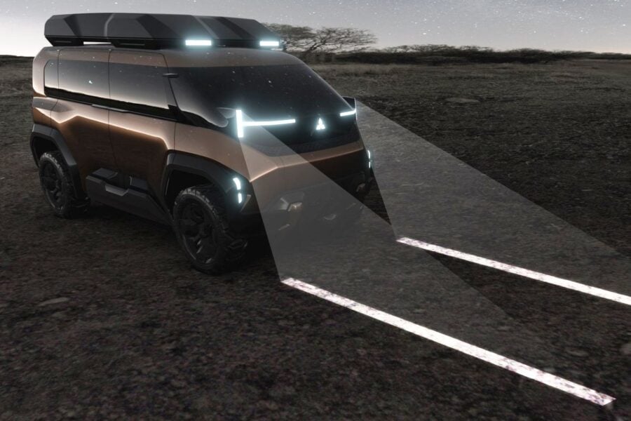 Mitsubishi D:X Concept Alludes to the Future of the Delica