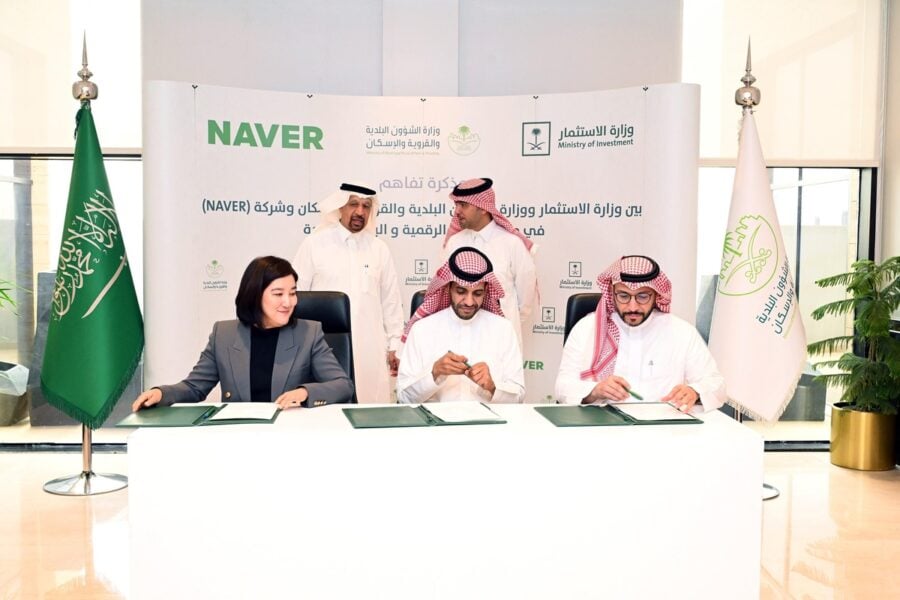 Naver to create digital doubles for five cities in Saudi Arabia