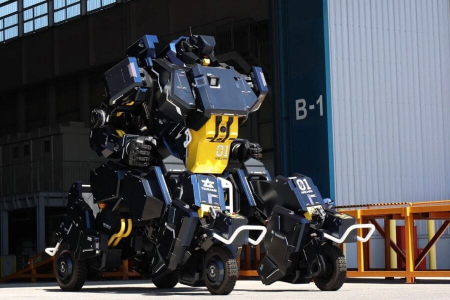 Japanese startup Tsubame Industries has created a Gundam-inspired Archax robot