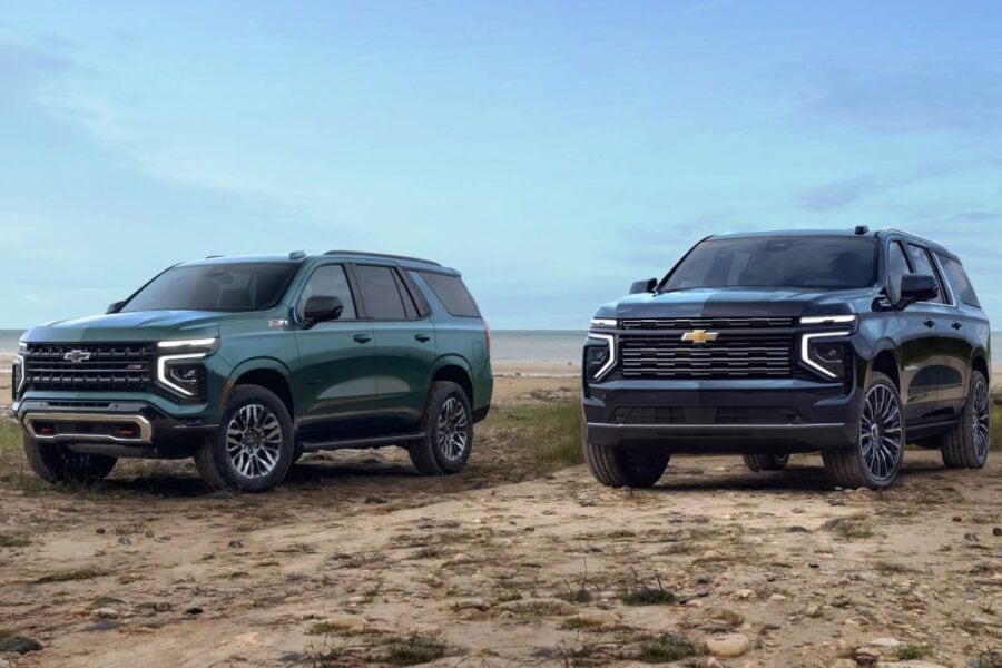 Chevrolet Tahoe and Suburban SUVs updated: new design and more power