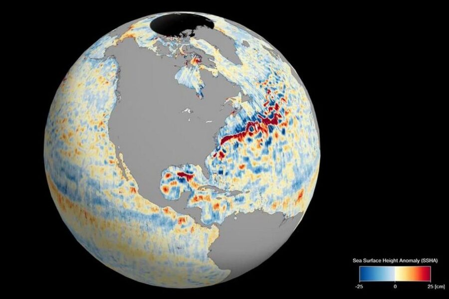 NASA has shown a map of almost all the water on Earth – the SWOT apparatus helped with this