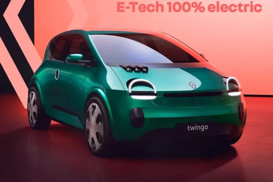 The Renault Twingo EV concept is an electric car for 20 thousand euros