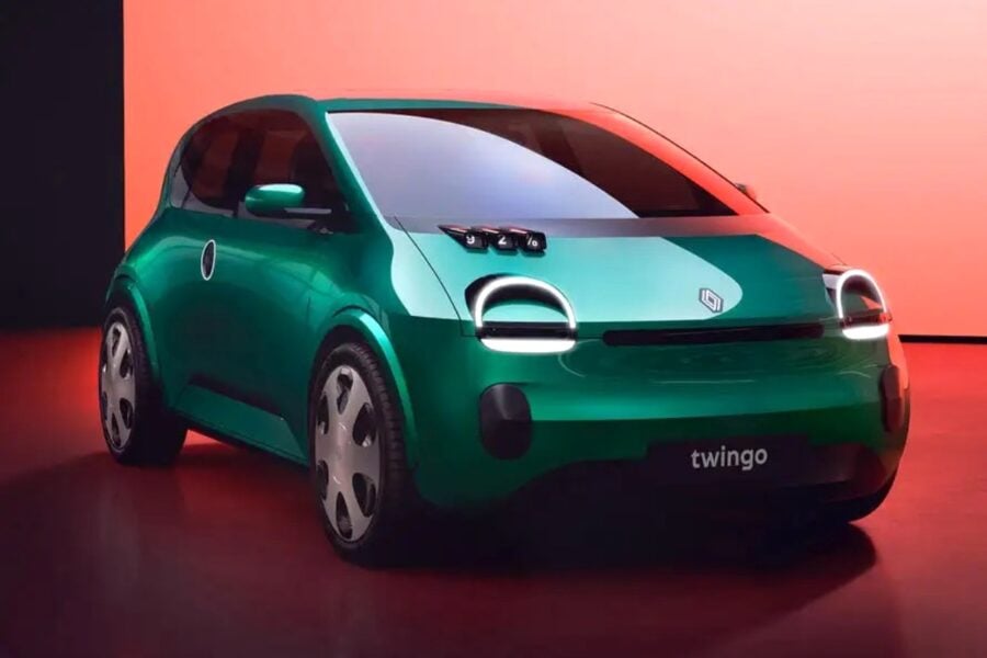 The Renault Twingo EV concept is an electric car for 20 thousand euros