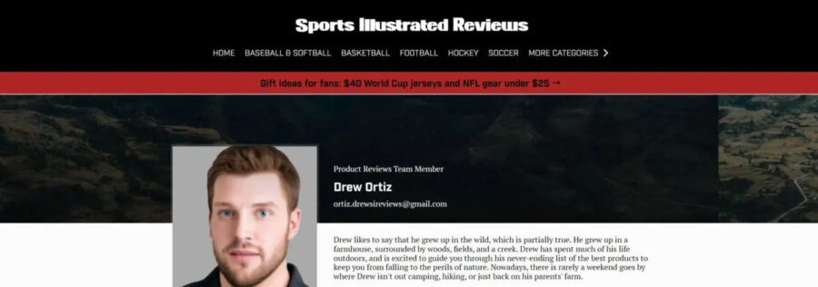Sports Illustrated published articles by fake authors generated by AI