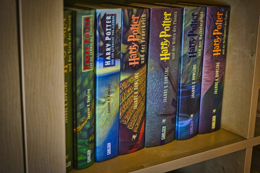 Harry Potter books are used in artificial intelligence research