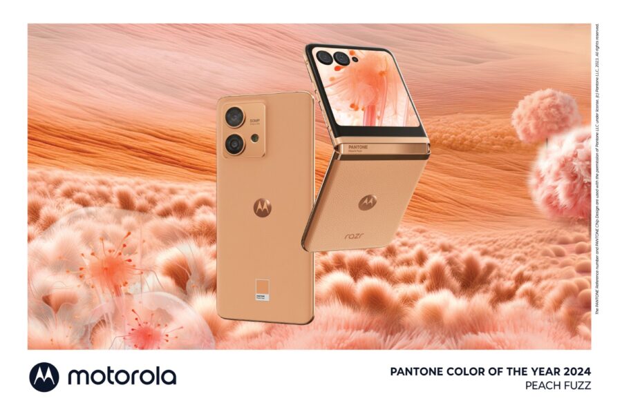 Motorola показала Razr 40 Ultra та Edge 40 Neo у кольорі 2024 року від Pantone