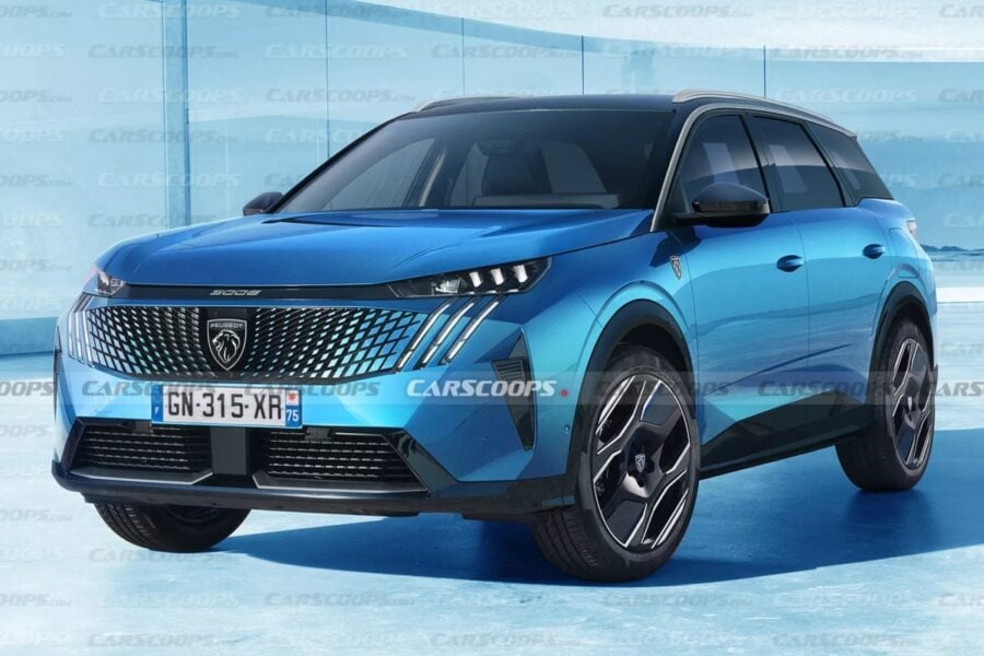 New large crossover Peugeot 5008: we are waiting for the summer of 2024