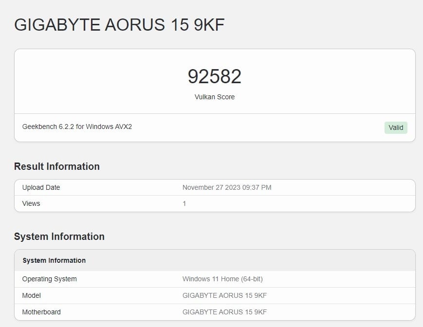 Огляд ігрового ноутбука Gigabyte AORUS 15 9KF