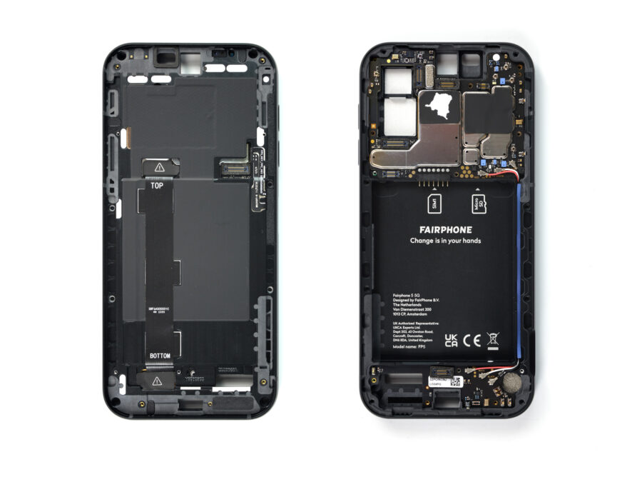 Як і попередні моделі, Fairphone 5 продовжує стрік з найвищим балом ремонтопридатності від iFixit