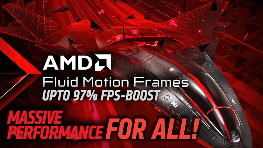 AMD Fluid Motion Frames frame generation is now available in official video drivers and works in all DX11/DX12 games