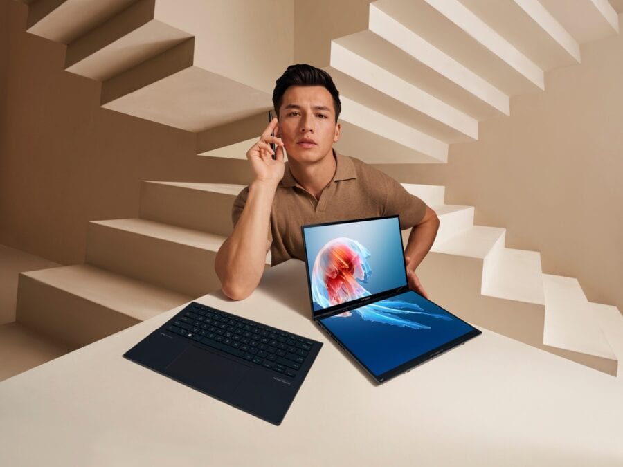 ASUS Zenbook Duo (2024) - laptop with two 14-inch OLED screens