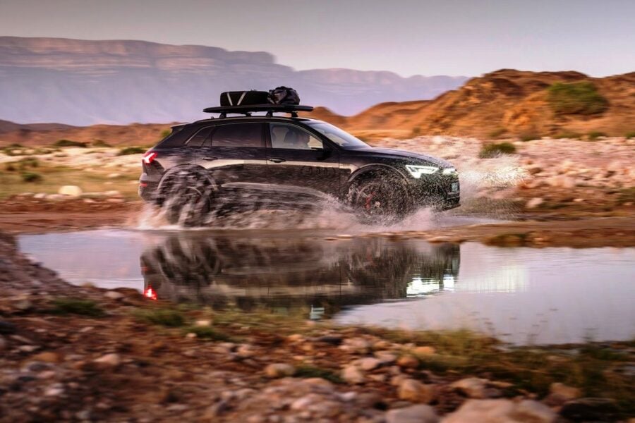 Нова спецверсія Audi Q8 e-tron Dakar Edition: на електромобілі – в пустелю?