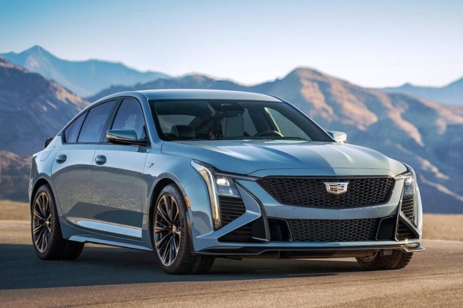 Dream car at the end of the week: updated "hot" sedans Cadillac CT5-V and Cadillac CT5-V Blackwing