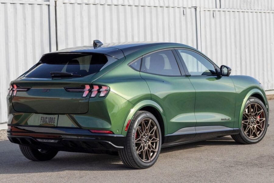 Sports car for Friday: is the new Ford Mustang Mach-E GT Bronze gold?