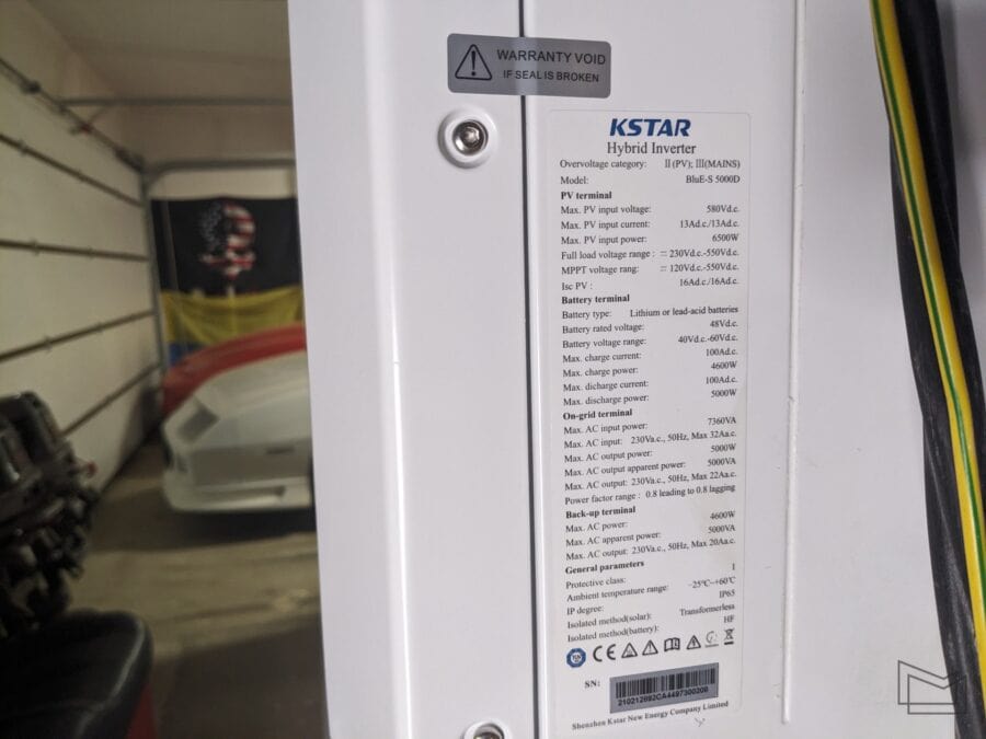 Overview of the autonomous power supply system at home KSTAR BluE H5-10