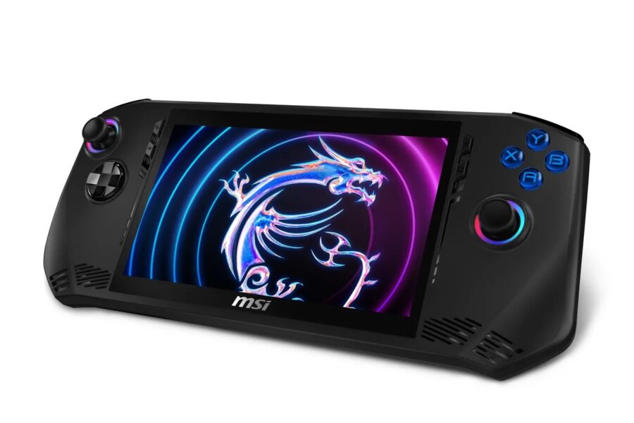 MSI has shown a portable game console Claw on Windows