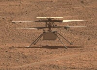 The Ingenuity Martian helicopter has made contact. He was silent for several days