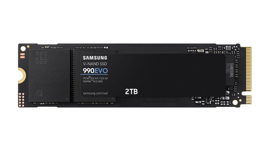 Samsung introduces Samsung SSD 990 EVO series: first SSDs with hybrid PCI-E 4.0 x4 / PCI-E 5.0 x2 connectivity