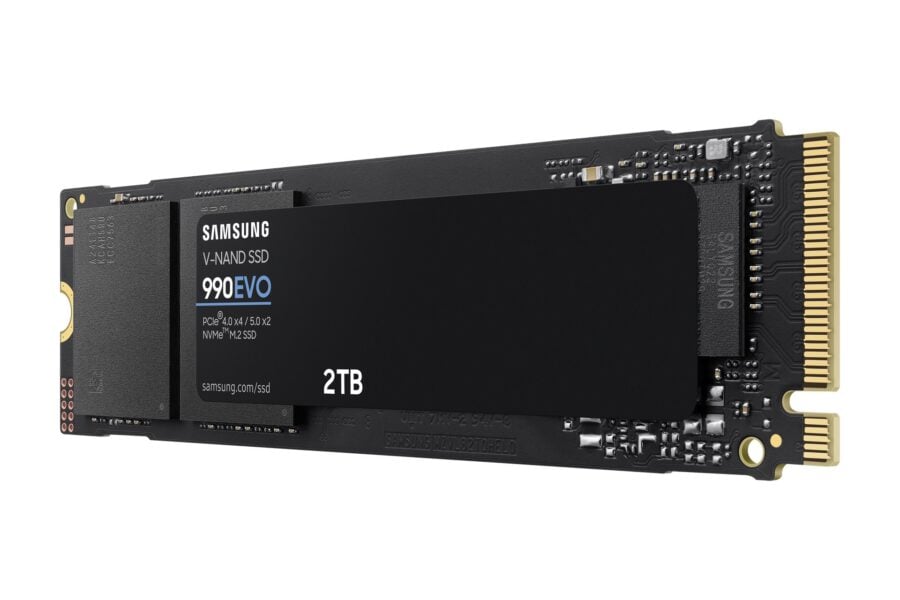 Samsung представила накопичувачі серії Samsung SSD 990 EVO: перші SSD з гібридним підключенням PCI-E 4.0 x4 / PCI-E 5.0 x2