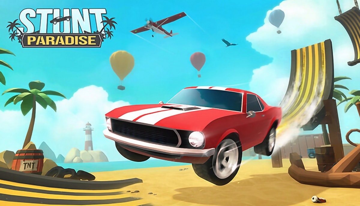 Ukrainian stunt car arcade game Stunt Paradise has received a demo version  on Steam • Mezha.Media