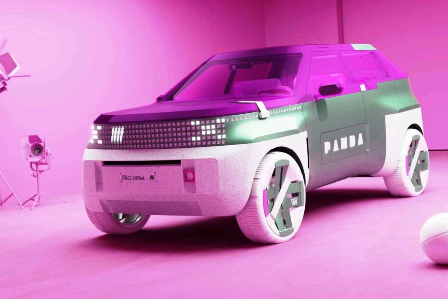 What’s going on at FIAT? It looks like the future is in the style of the FIAT Panda!