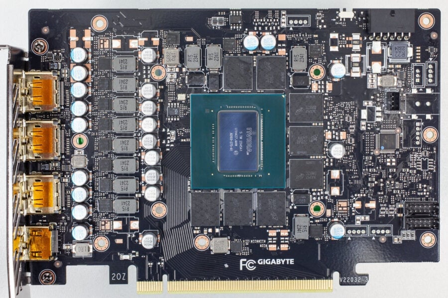 GIGABYTE GeForce RTX 4070 Ti SUPER GAMING OC 16G PCB