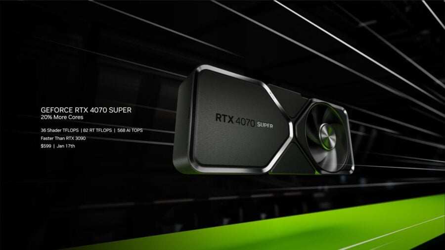 GeForce RTX 4070 SUPER new line
