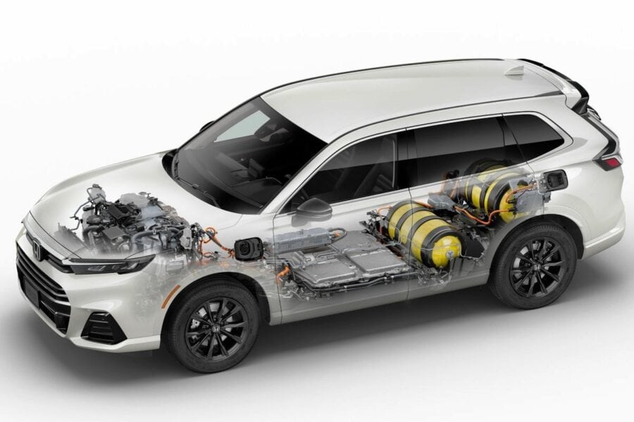 Honda CR-V e:FCEV presented - hydrogen cars become more "popular"
