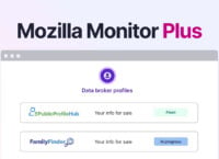 Mozilla представила інструмент для видалення особистої інформації із сайтів брокерів даних