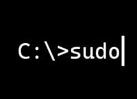 In Windows 11, the sudo command will appear