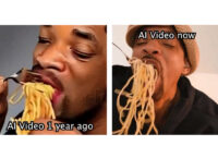 Will Smith vs. AI: the actor parodied a viral spaghetti video