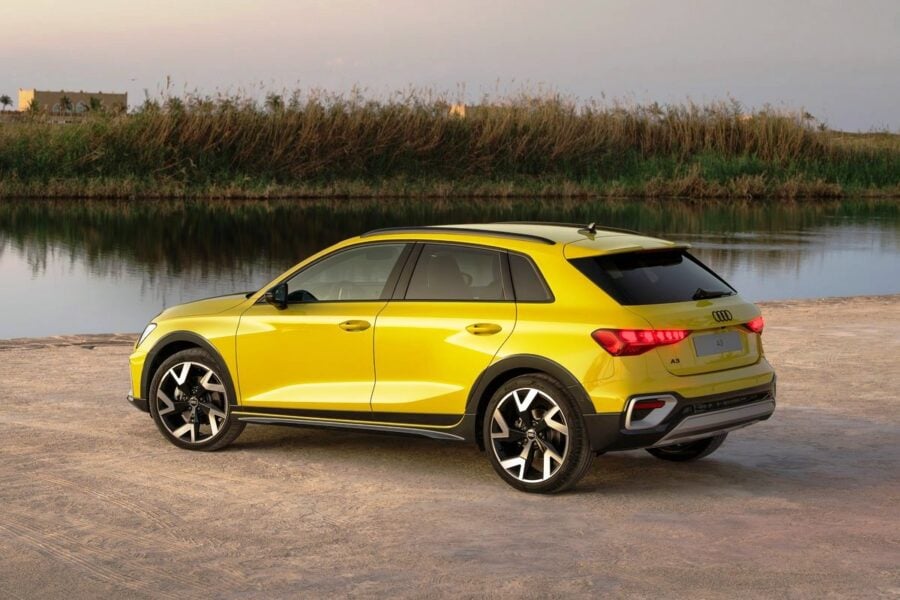The new crossover version of the Audi A3 allstreet - a reflection of all the changes to the Audi A3