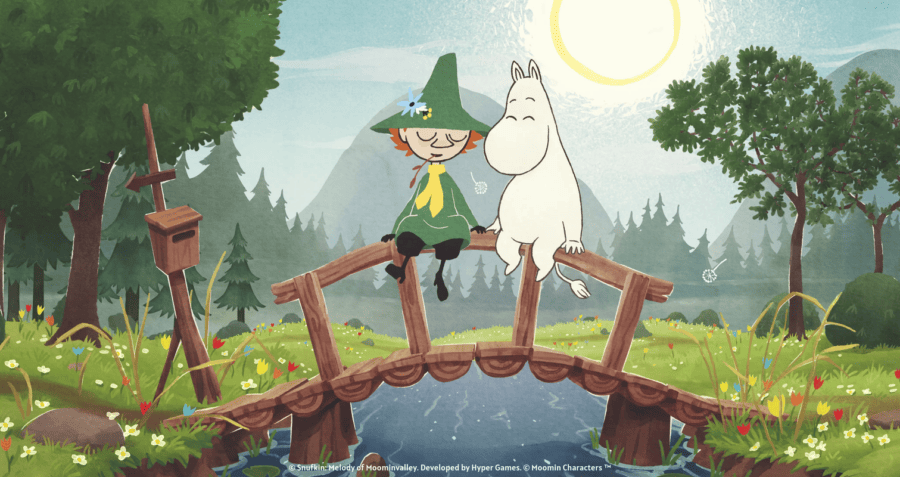The game Snufkin: Melody of Moominvalley based on the books by Tove Jansson