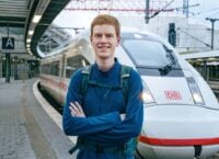 The 17-year-old German programmer has been living in Deutsche Bahn trains for a year and a half
