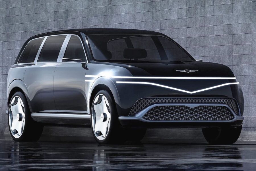 Genesis Neolun concept car: Koreans dream of a large electric crossover