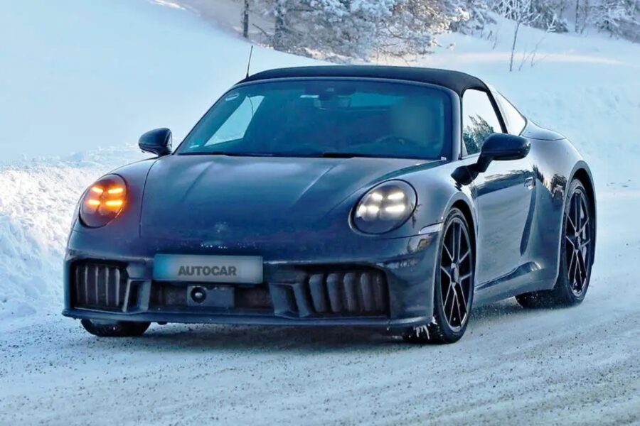 The iconic Porsche 911 sports car will become a hybrid this summer