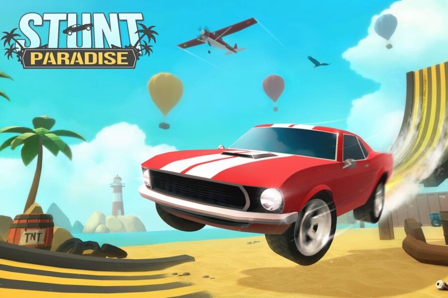 Ukrainian stunt car arcade game Stunt Paradise is now available on Steam and consoles