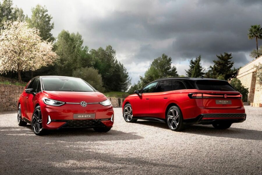 Double debut: hot electric cars Volkswagen ID.3 GTX and Volkswagen ID.7 GTX Tourer presented