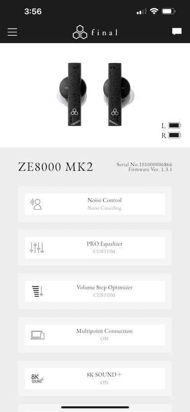 Review of TWS headphones final ZE8000 MK2