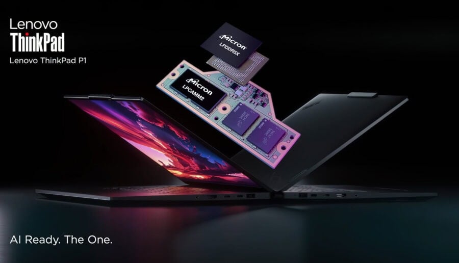 Lenovo поєднує процесори Intel Core Ultra з пам’яттю LPCAMM2 у ноутбуці ThinkPad P1 Gen 7