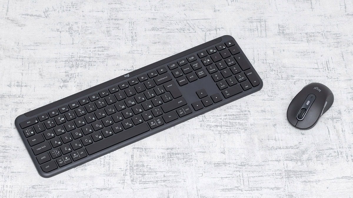 Logitech Signature Slim Combo Mk950 огляд характеристики 9242